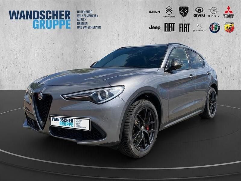 Grauschwarz Gebraucht 2019 Alfa Romeo Stelvio Ti SUV | 24.000 € (Guter Preis) - Bild 1/4