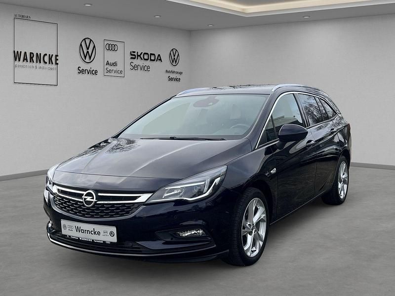 Gebraucht Opel Astra 125 PS (91 kW) 2018 Blau Kombi