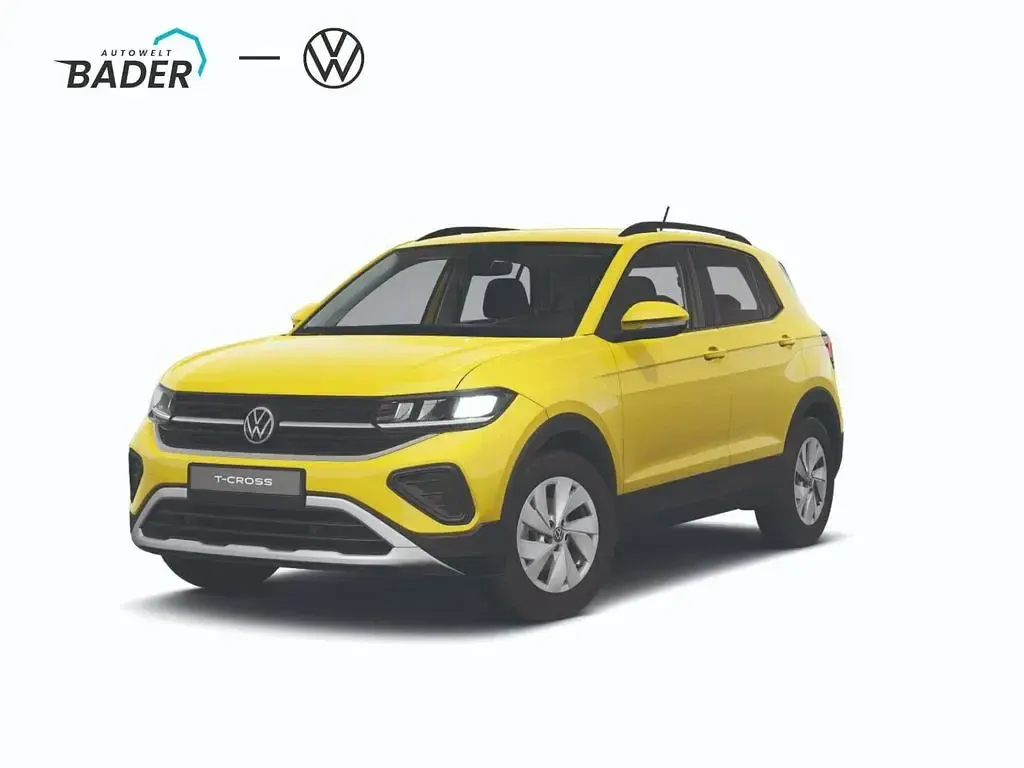 Neu VW T-Cross Life 95 PS (69 kW) 2025 Gelb SUV