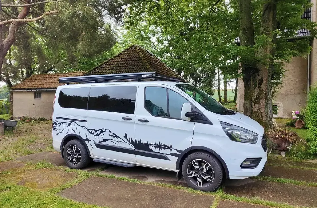 Gebraucht Ford Transit Custom Trend 105 PS (77 kW) 2018 Weiß Pickup