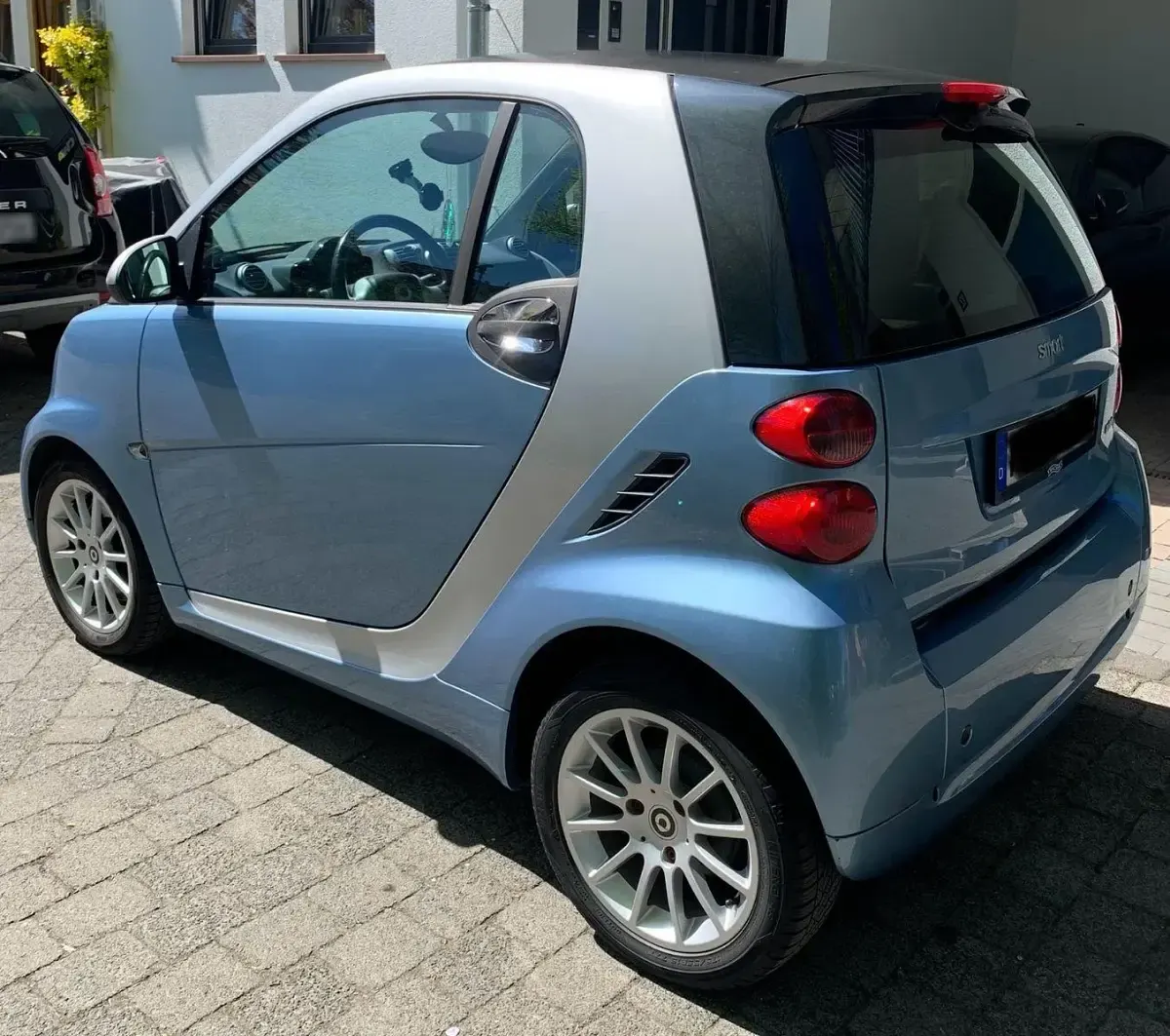 Gebraucht Smart ForTwo Coupé Passion 71 PS (52 kW) 2011 Blau Coupé
