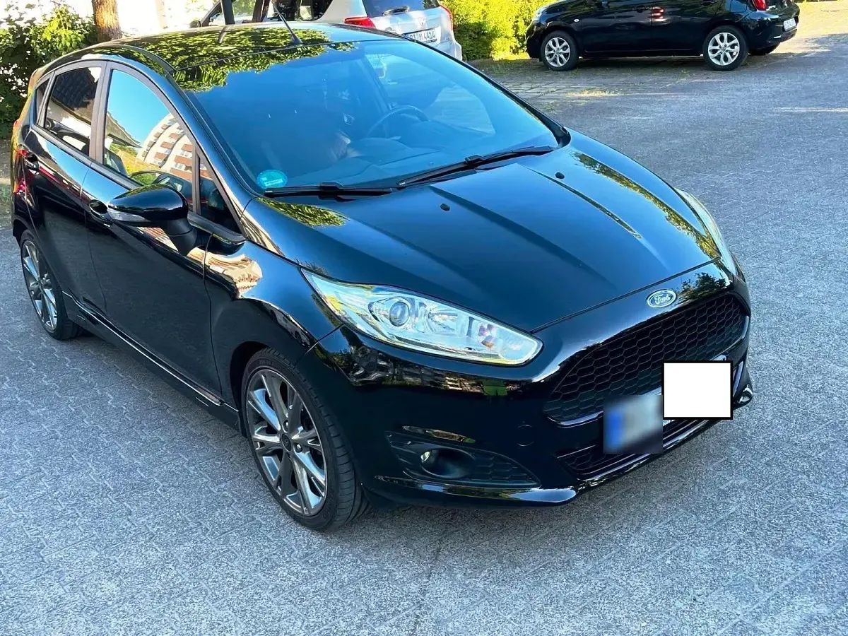 Gebraucht Ford Fiesta ST-Line 101 PS (74 kW) 2017 Schwarz Kleinwagen