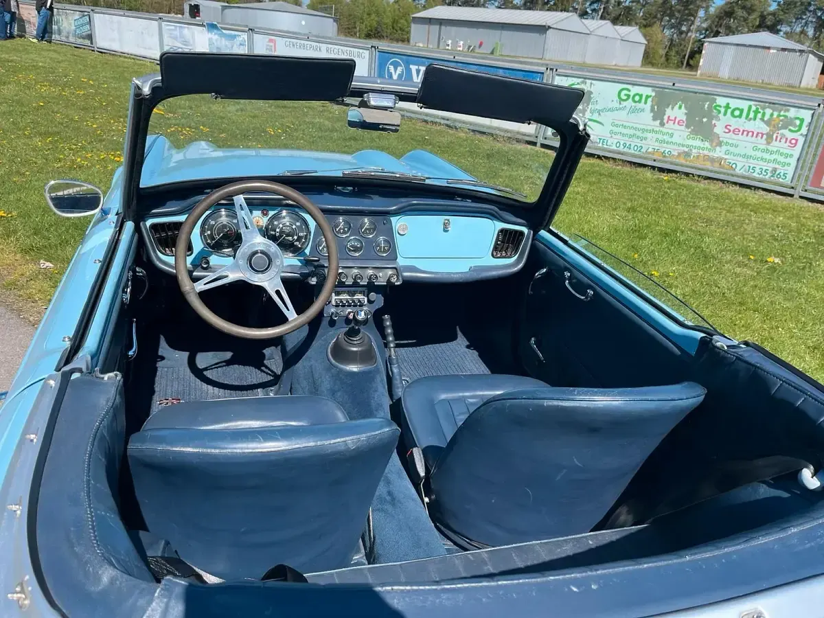 Gebraucht Triumph TR4 100 PS (73 kW) 1962 Blau Cabrio