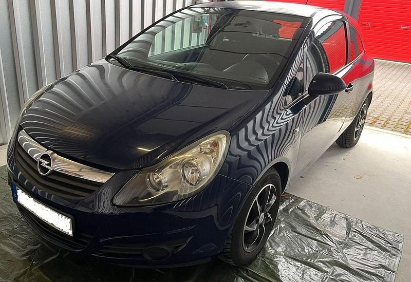 Gebraucht Opel Corsa Edition 69 PS (50 kW) 2010 Blau Kleinwagen