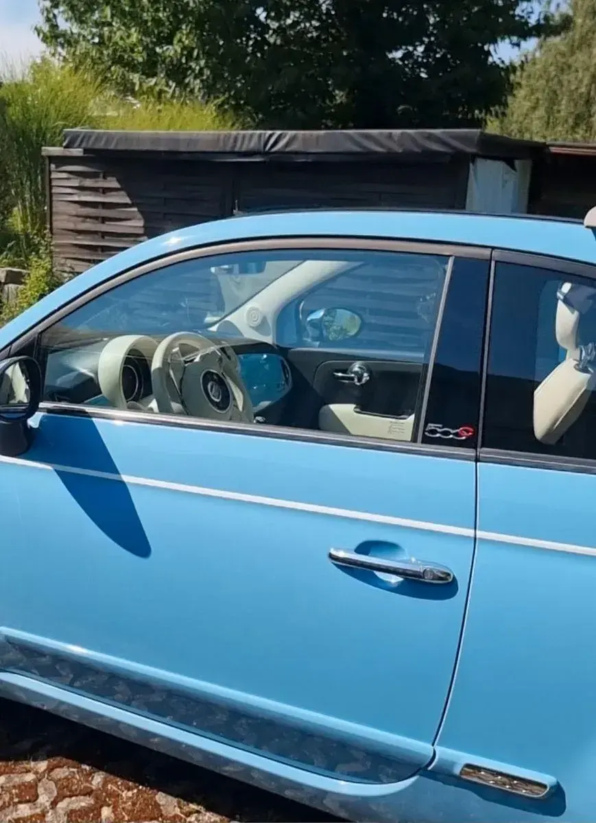 Gebraucht Fiat 500C 86 PS (63 kW) 2018 Blau Cabrio