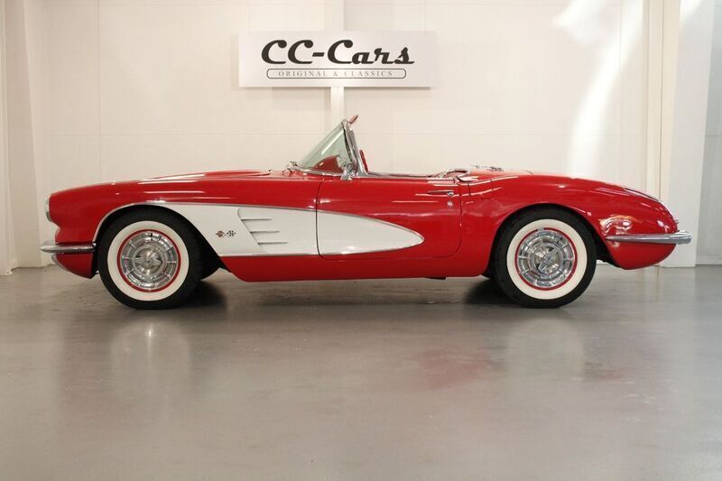Gebraucht Corvette C1 1958 Rot Cabrio