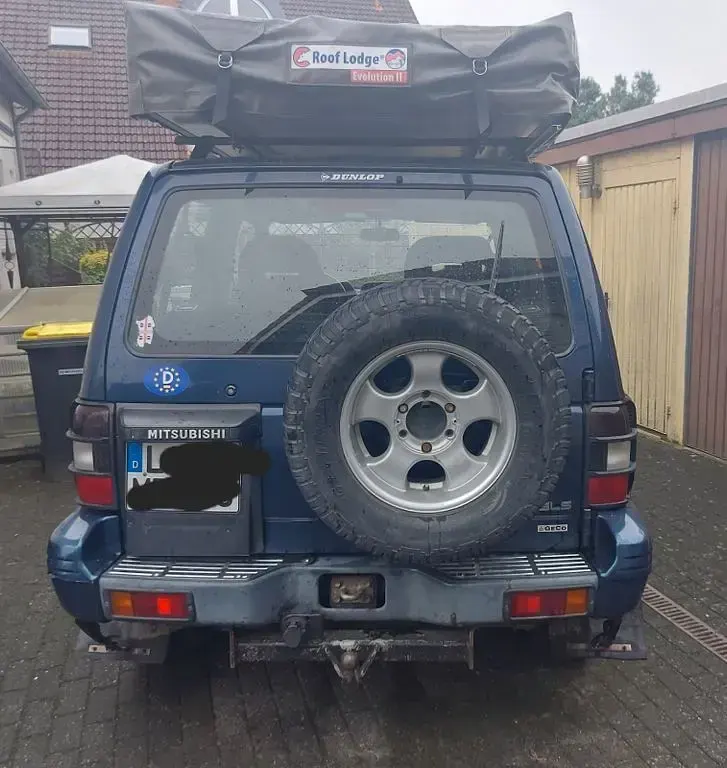 Gebraucht Mitsubishi Pajero 125 PS (91 kW) 1999 Blau SUV