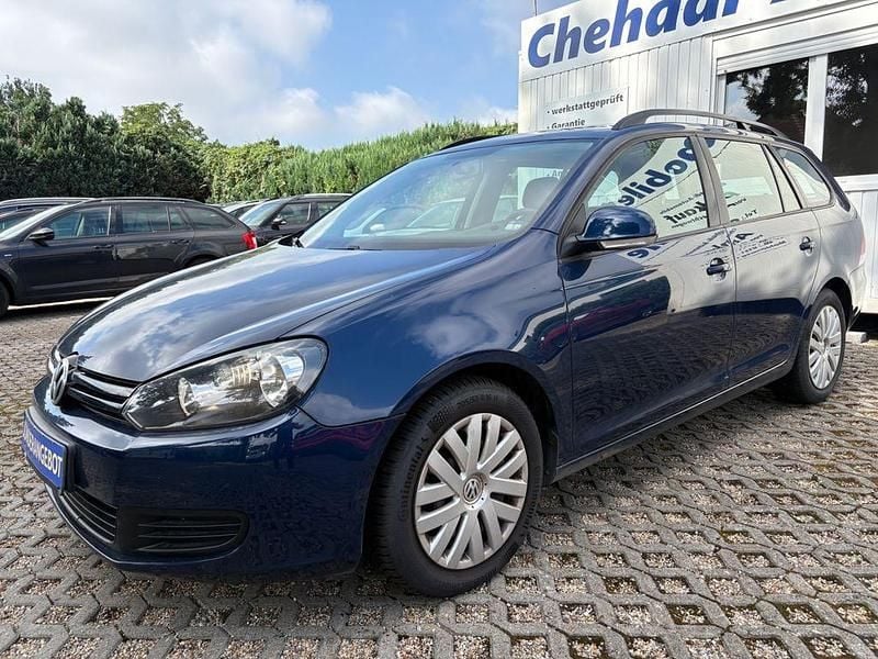 Blau Gebraucht 2012 VW Golf VI Trendline Kleinwagen | 5.990 € (Fairer Preis) - Bild 1/4