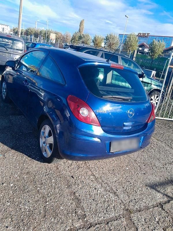 Blau Gebraucht 2009 Opel Corsa Kleinwagen | 999 € (Guter Preis) - Bild 1/4
