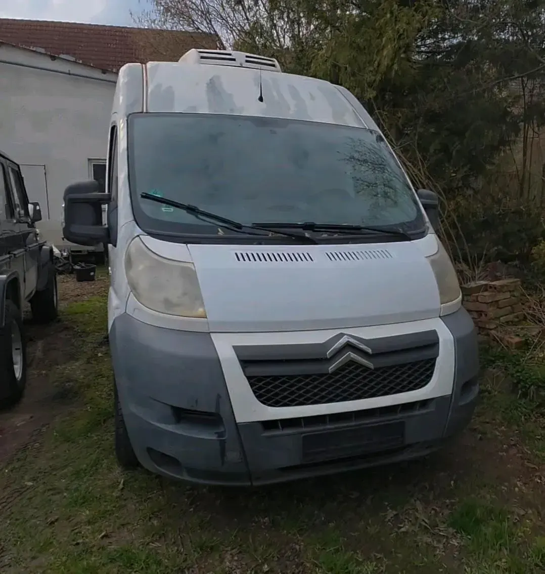 Gebraucht Citroën Jumper 101 PS (74 kW) 2009 Weiß Van / Kleinbus