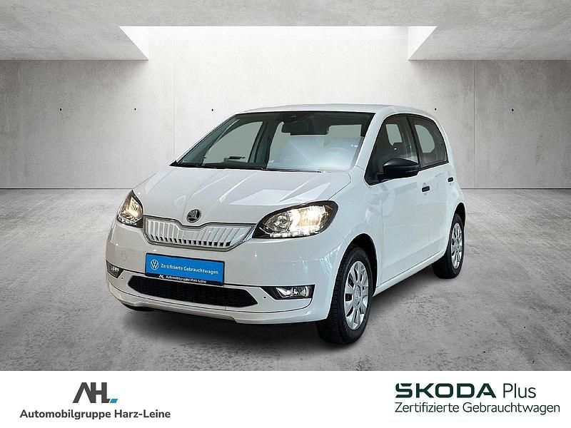 Weiß Gebraucht 2020 Skoda Citigo-e IV Ambition Kleinwagen | 12.413 € (Fairer Preis) - Bild 1/3
