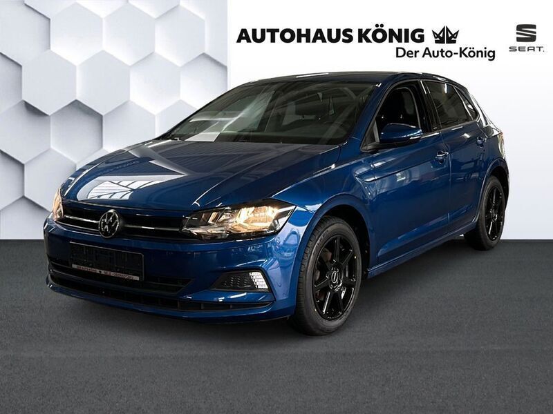 Blau Gebraucht 2021 VW Polo Active Kleinwagen | 15.890 € (Fairer Preis) - Bild 1/4