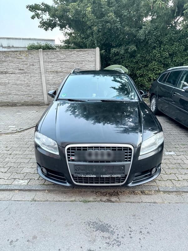 Schwarz Gebraucht 2007 Audi A4 S-Line Kombi | 3.500 € - Bild 1/4