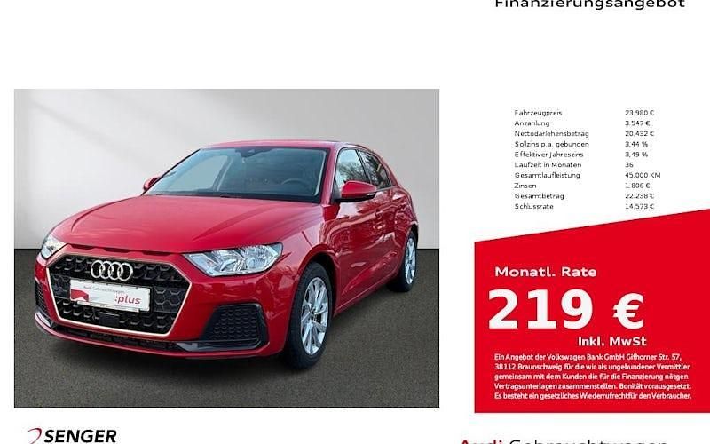 Gebraucht Audi A1 Sportback Advanced 95 PS (69 kW) 2025 Rot Kleinwagen