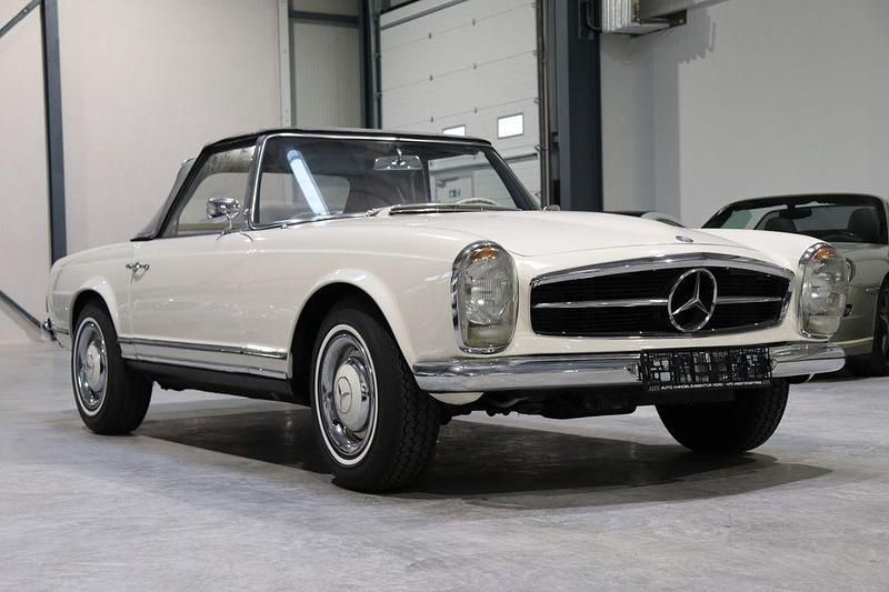 Gebraucht Mercedes 230 150 PS (110 kW) 1964 Weiß Cabrio