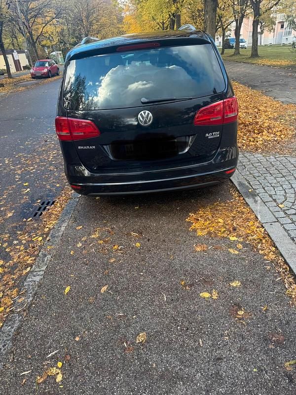 Gebraucht VW Sharan 140 PS (102 kW) 2010 Schwarz Van / Kleinbus