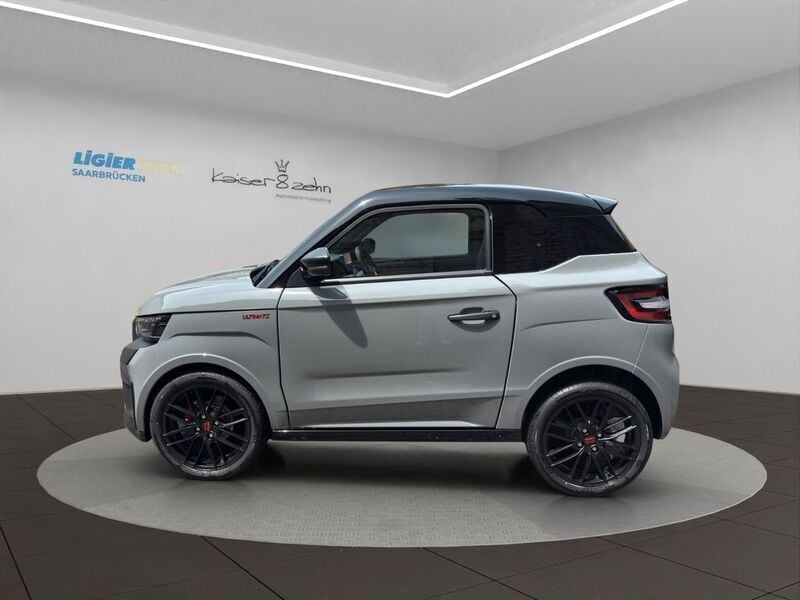 Neu Ligier JS50 2025 Asphaltgrau Kleinwagen