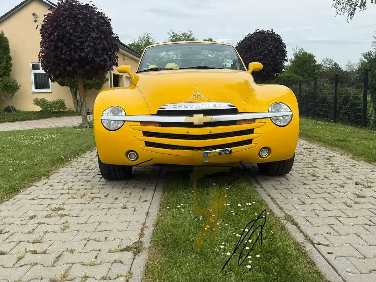 Gebraucht Chevrolet SSR 396 PS (291 kW) 2005 Gelb Pickup
