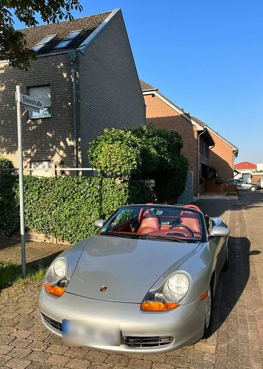 Gebraucht Porsche Boxster 204 PS (150 kW) 1997 Silber Cabrio