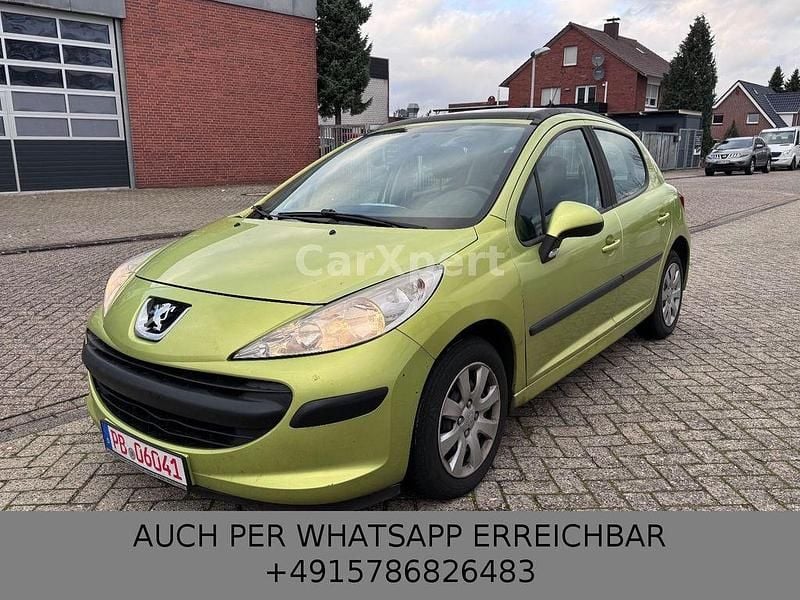 Gebraucht Peugeot 207 88 PS (64 kW) 2007 Gelb Kleinwagen