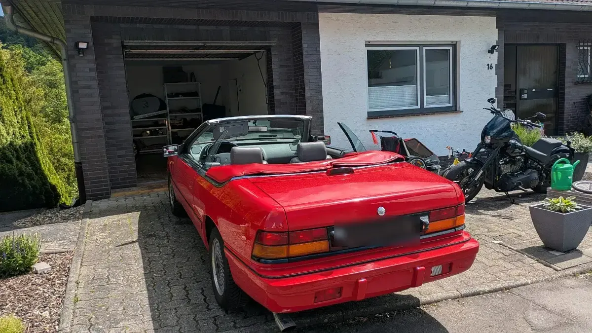 Gebraucht Chrysler Le Baron 132 PS (97 kW) 1991 Rot Cabrio