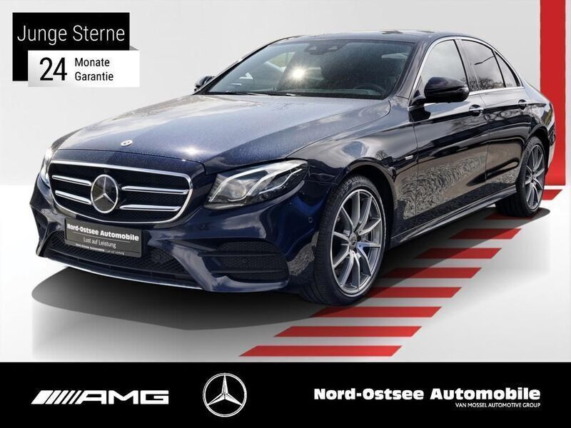 Blau cavansitblau metallic Gebraucht 2020 Mercedes E400 AMG Limousine | 45.990 € (Etwas zu teuer) - Bild 1/4