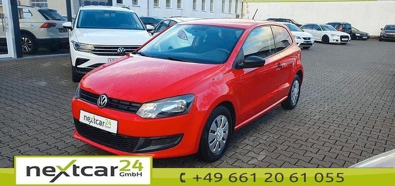 Gebraucht VW Polo Trendline 69 PS (50 kW) 2011 Rot Kleinwagen