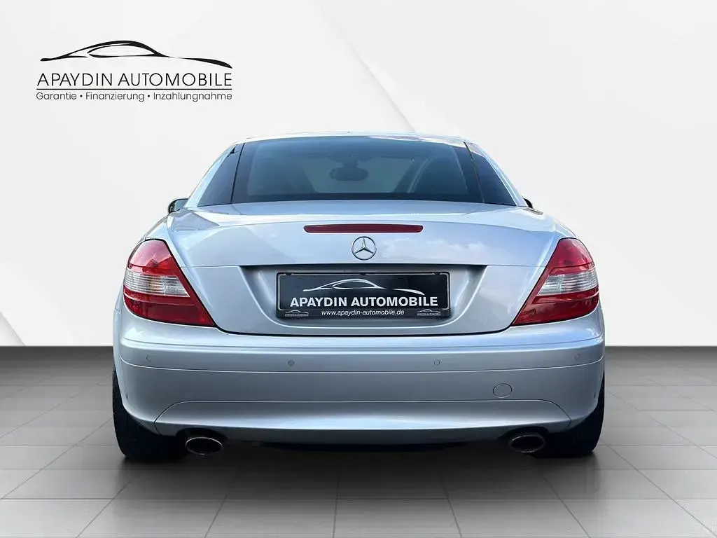 Gebraucht Mercedes SLK200 163 PS (119 kW) 2006 Silber Cabrio