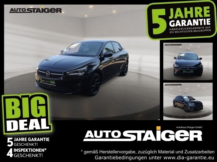 Diamant schwarz/karbon schwarz Gebraucht 2022 Opel Corsa GS Line Kleinwagen | 15.970 € (Fairer Preis) - Bild 1/4