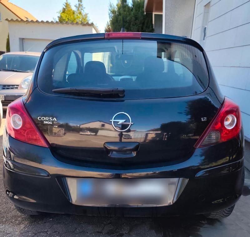 Gebraucht Opel Corsa 80 PS (58 kW) 2007 Schwarz Kleinwagen
