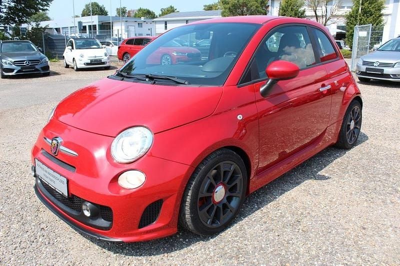 Rot Gebraucht 2015 Fiat 500 Abarth Coupé | 12.595 € (Guter Preis) - Bild 1/4