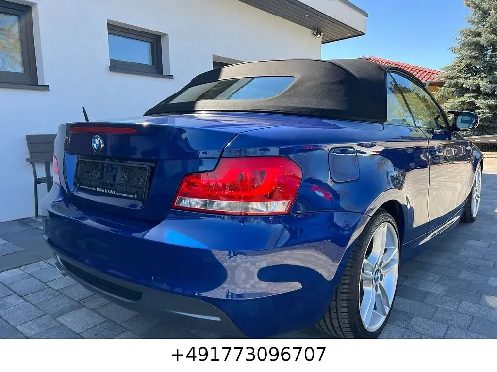 Gebraucht BMW 120 Cabriolet M Sport 177 PS (130 kW) 2011 Blau Cabrio
