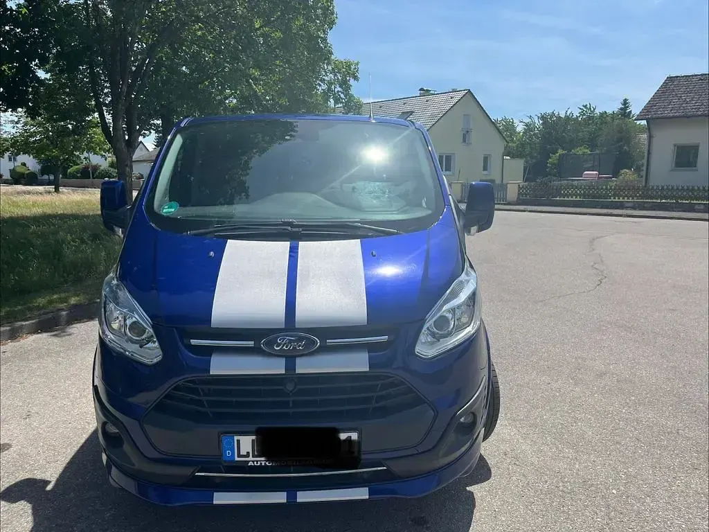 Gebraucht Ford Transit Custom 170 PS (125 kW) 2018 Blau Van / Kleinbus