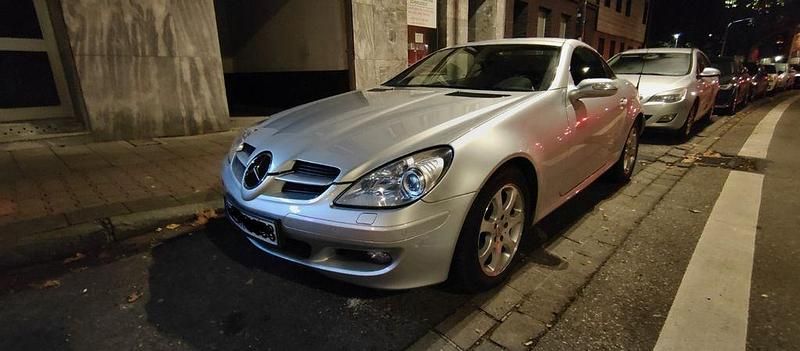 Gebraucht Mercedes SLK200 163 PS (119 kW) 2004 Silber Cabrio