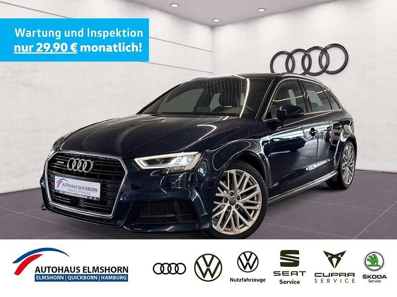 Gebraucht Audi A3 S-Line 190 PS (139 kW) 2018 Blau Limousine