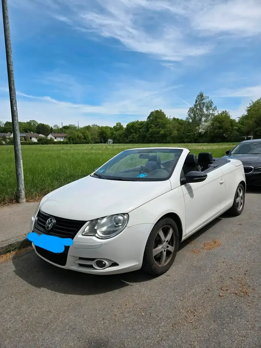 Gebraucht VW Eos Edition 122 PS (89 kW) 2010 Weiß Cabrio