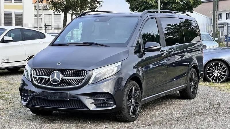Gebraucht Mercedes V300 Edition 1 239 PS (175 kW) 2020 Schwarz lackfarbe graphitgrau metallic dunkel mb 7831 Van / Kleinbus