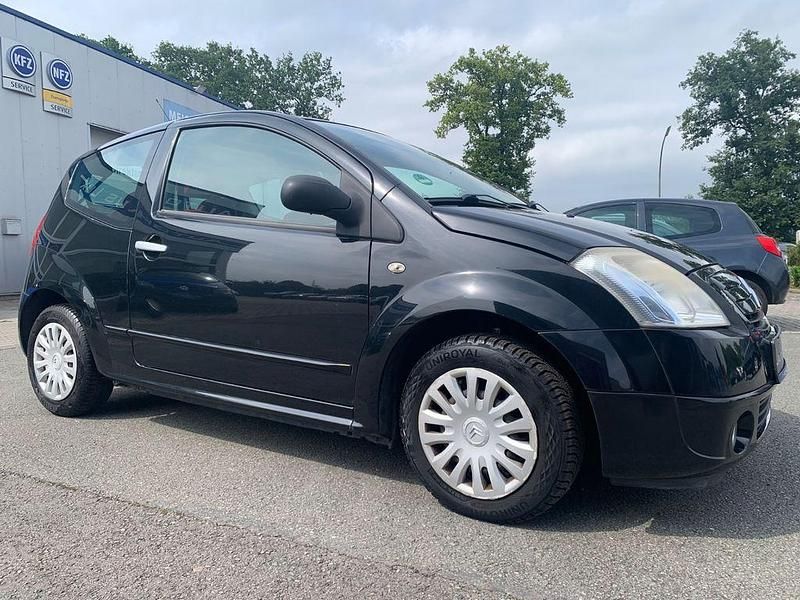 Gebraucht Citroën C2 Comfort 60 PS (44 kW) 2007 Schwarz Kleinwagen