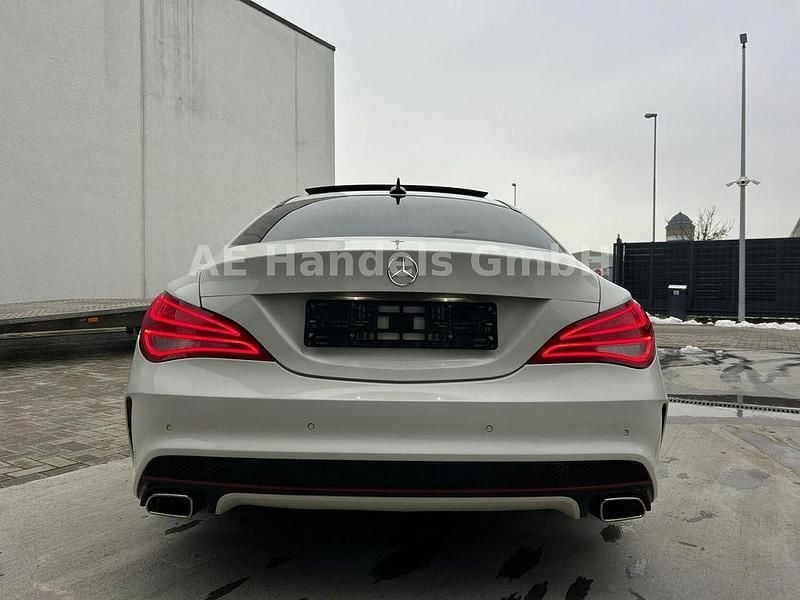 Gebraucht Mercedes CLA250 AMG line 211 PS (155 kW) 2015 Calcitweiss  unilack Limousine