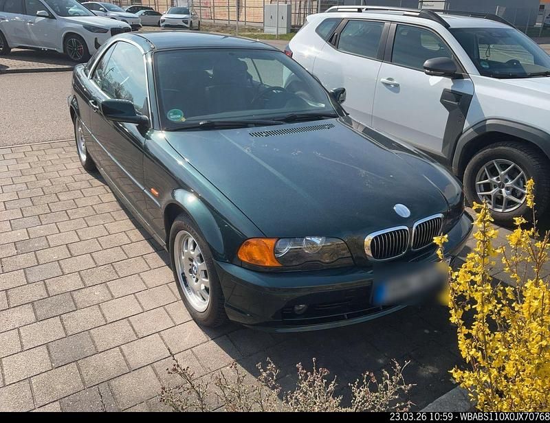Gebraucht BMW 320 170 PS (125 kW) 2001 Grün Cabrio