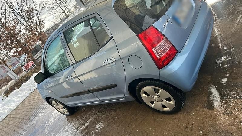 Gebraucht Kia Picanto LX 65 PS (47 kW) 2007 Blau Kleinwagen