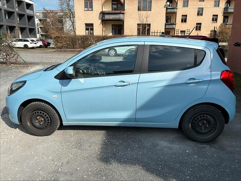 Gebraucht Opel Karl Exklusiv 75 PS (55 kW) 2015 Blau Kleinwagen