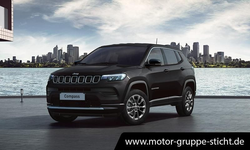 Schwarz Neu 2025 Jeep Compass Altitude SUV | 32.850 € (Guter Preis) - Bild 1/4