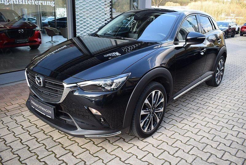 Gebraucht Mazda CX-3 Selection 121 PS (88 kW) 2022 Schwarz SUV