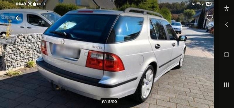 Gebraucht Saab 9-5 177 PS (130 kW) 2002 Silber Kombi