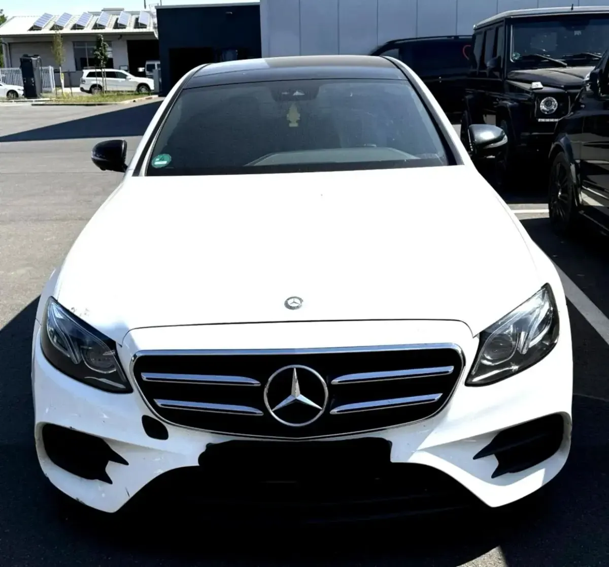 Gebraucht Mercedes E350 AMG line 252 PS (185 kW) 2016 Weiß Limousine