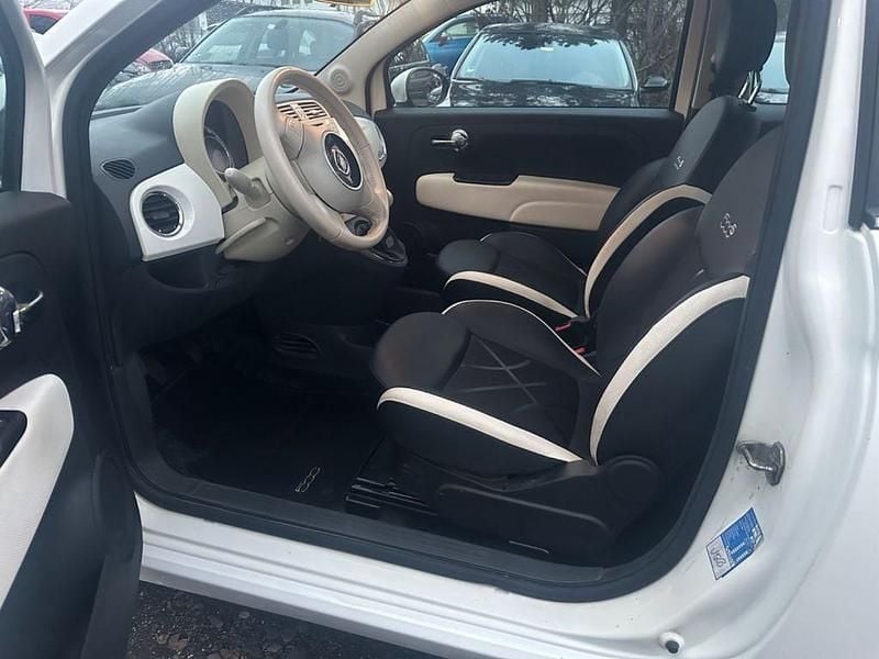 Gebraucht Fiat 500 Lounge 101 PS (74 kW) 2009 Weiß Kleinwagen