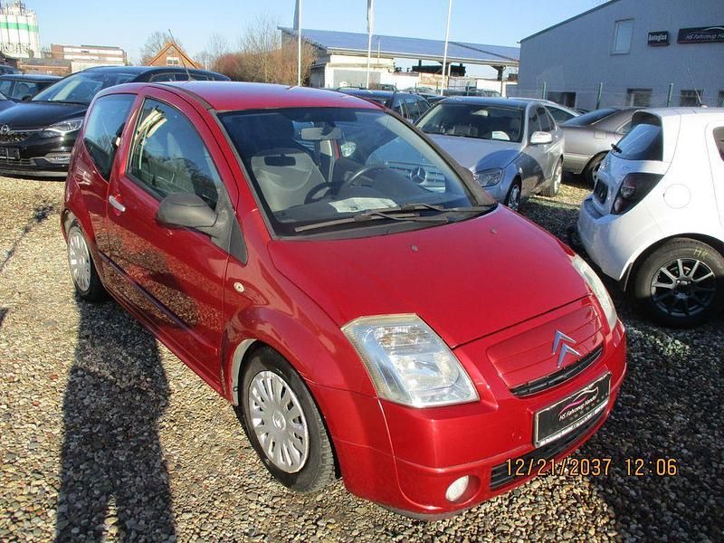 Gebraucht Citroën C2 Comfort 73 PS (53 kW) 2005 Rot Kleinwagen