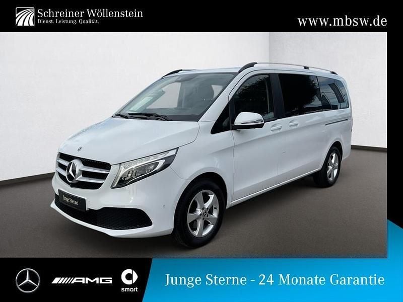 Weiss bergkristallweiß metalli Gebraucht 2022 Mercedes 300 Avantgarde Kombi | 49.990 € (Guter Preis) - Bild 1/4