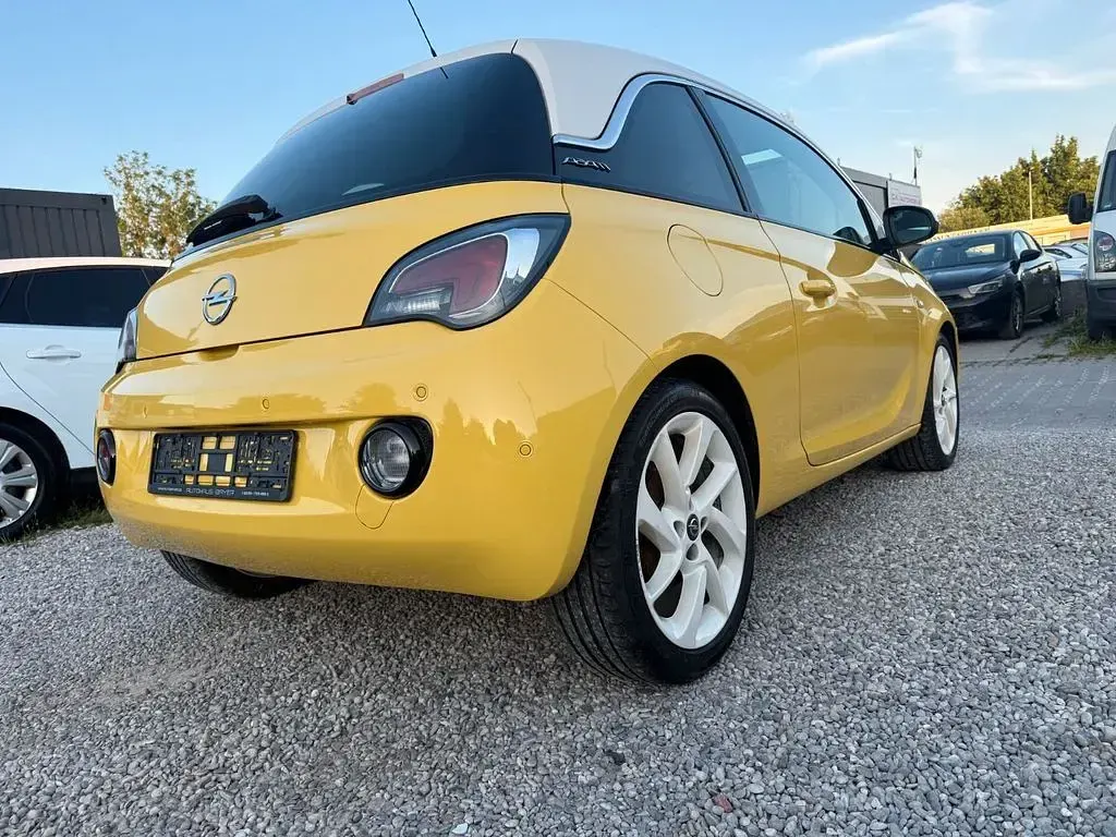 Gebraucht Opel Adam Slam 101 PS (74 kW) 2014 Gelb Kleinwagen